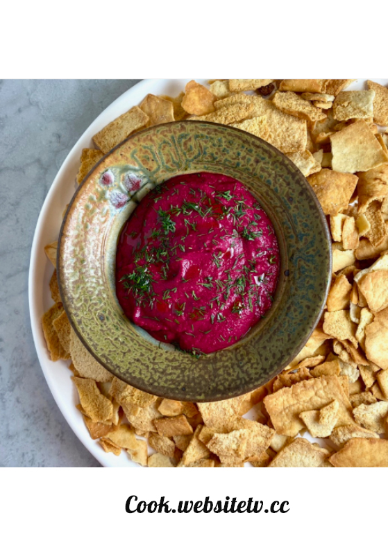 Mutabbal Shamandar (Beet-Tahini Dip)